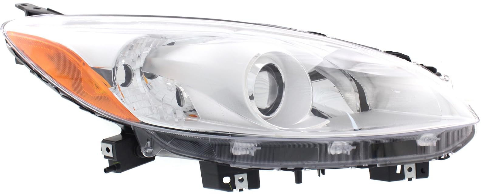 MAZDA 5 2012-2017 Right Side Headlight Assembly - CAPA Certified Halogen Headlamp with Lens & Housing - Perfect for Replacement & Night Driving Safety
