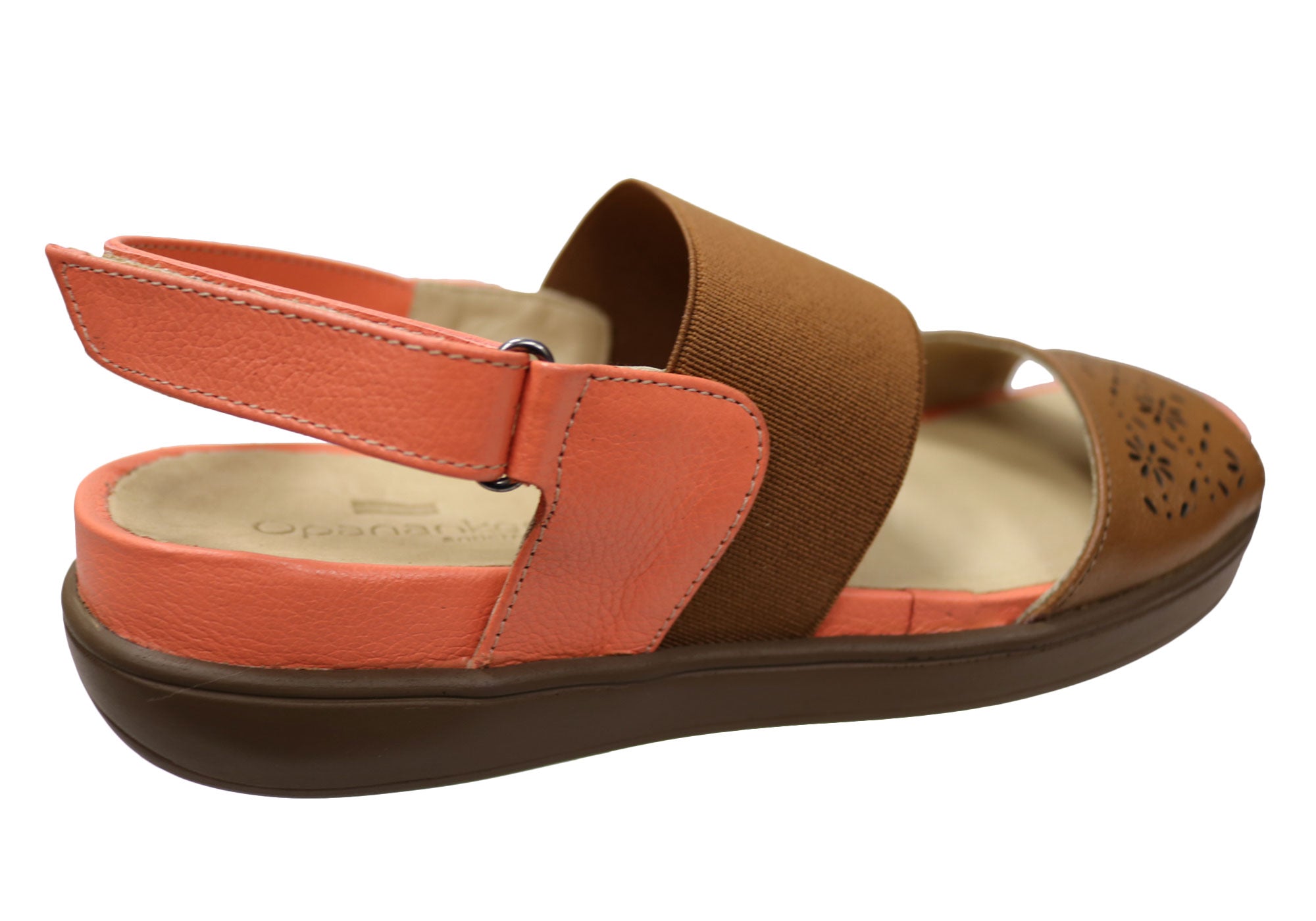 Opananken Alisha Women's Comfortable Brazilian Leather Sandals - Stylish & Supportive Summer Sandals for Beach, Travel & Casual Outings