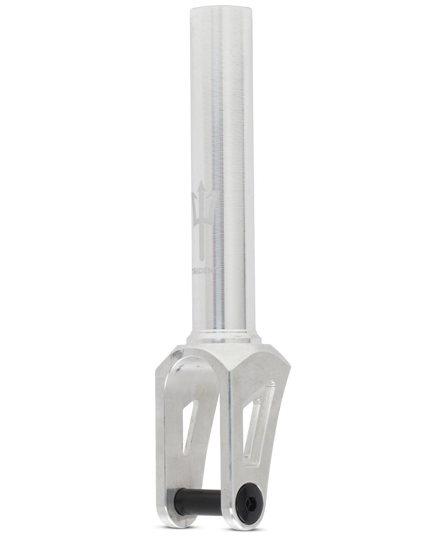 Trynyty Trident Fork - 3-Prong Stainless Steel Serving Fork for BBQ, Seafood & Party Appetizers - Perfect for Grilling, Catering & Home Dining