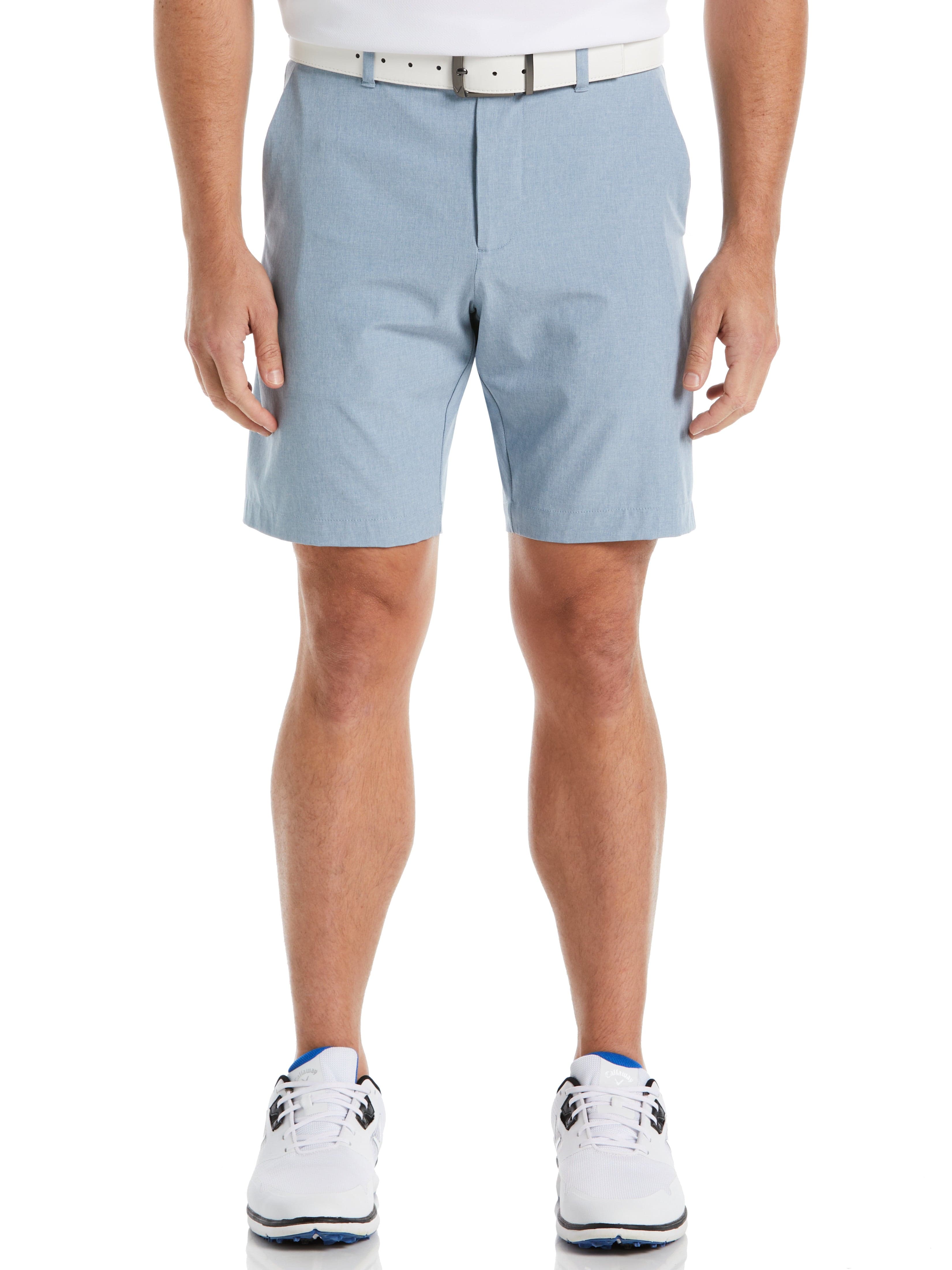Men's Swing Tech Heather Ergo Short Sleeve T-Shirt - Moisture Wicking & Breathable for Golf, Tennis & Casual Wear
