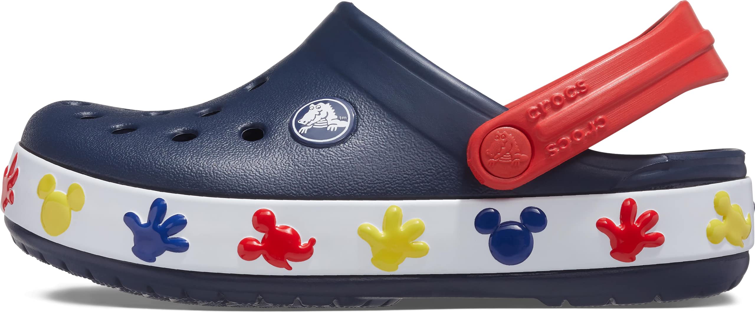 Crocs Kids' Mickey Mouse Light Up Clogs | Disney Character Shoes for Boys & Girls | Perfect for Playdates, School & Outdoor Adventures