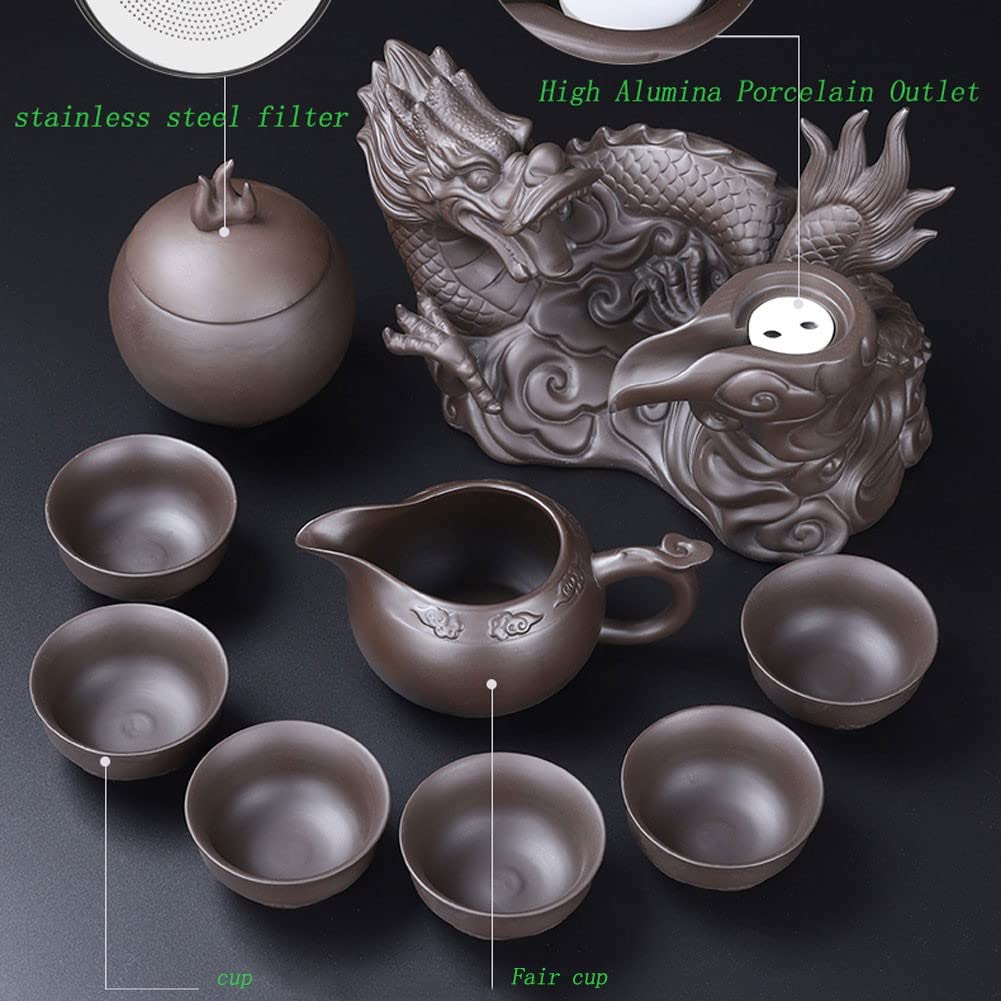 Premium Chinese Kung Fu Tea Set - Traditional Ceramic Tea Ceremony Gift Set for Home, Office & Party Decor | Perfect for Tea Lovers & Zen Meditation