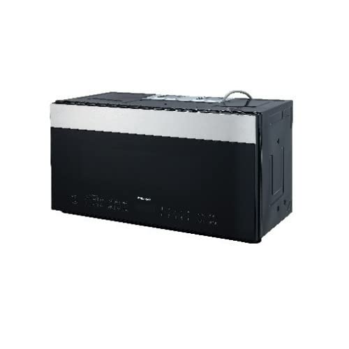 Panasonic NN-SU158S 1.9 Cu. Ft Over-the-Range 1000W Microwave Oven with Touch Control, Smoky Glass Door & 10 Power Levels - Perfect for Small Kitchens, Apartments & Quick Meal Prep