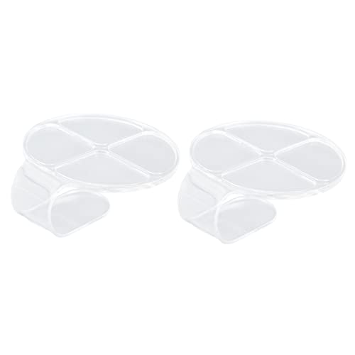 Professional Nail Polish Tray - Sturdy & Durable Nail Art Palette for Lip Gloss Application | Perfect for Salon, Home Manicures & DIY Beauty