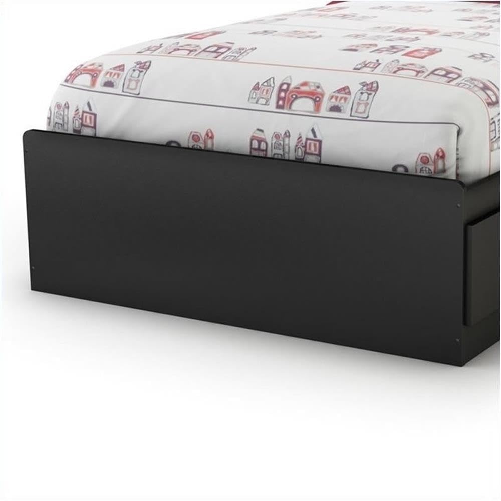 Rosebery Full Size Kids Platform Bed with 3 Drawers & Wood Slats - No Box Spring Needed for Cozy Bedrooms