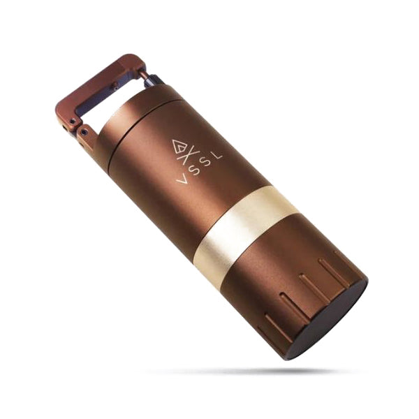 Premium VSSL Java G Manual Coffee Grinder - Portable Hand Crank Burr Mill for Espresso, French Press & Pour Over - Perfect for Camping, Travel & Home Brewing