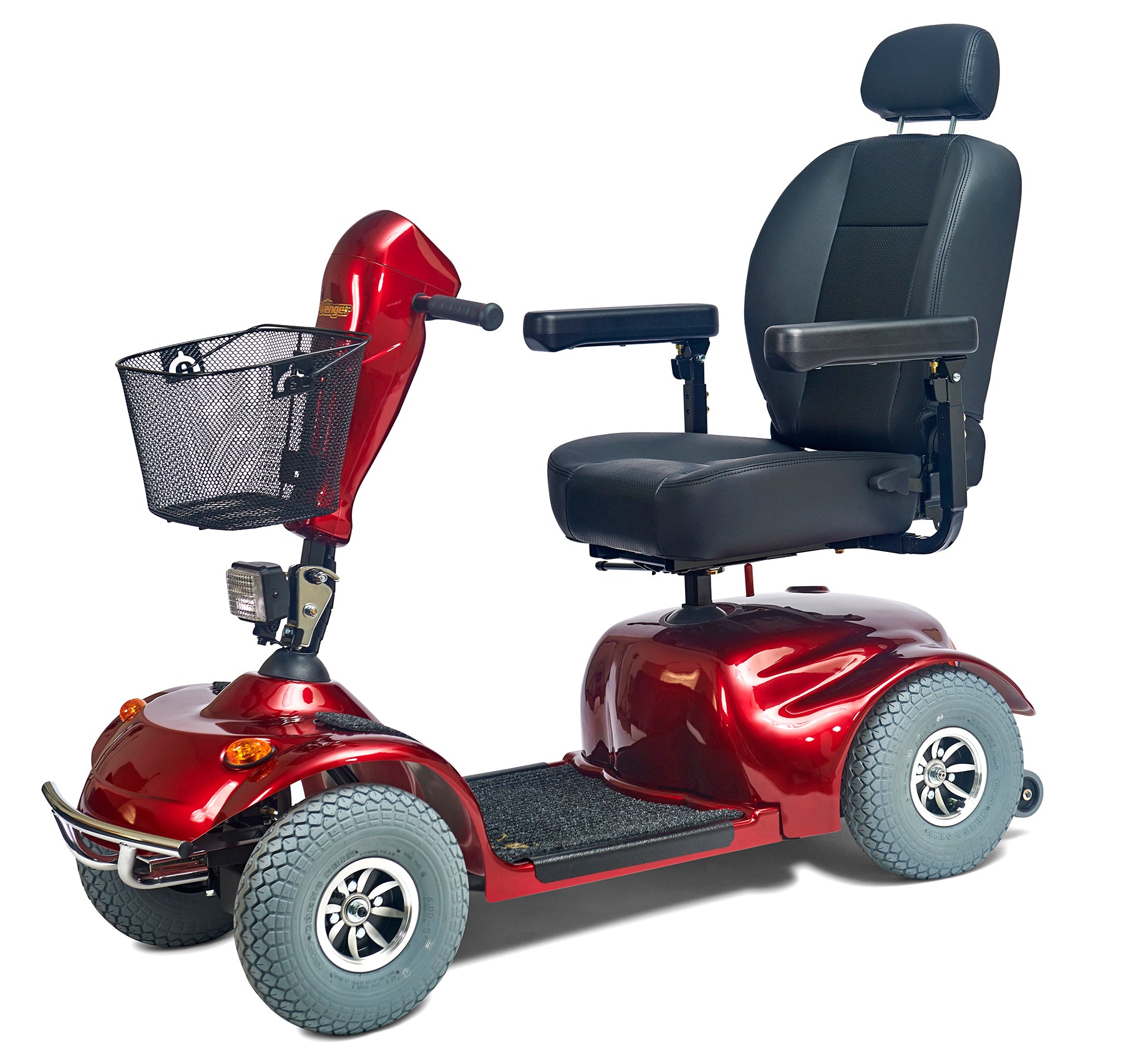 Golden Avenger 4 Wheel Mobility Scooter for Adults - Lightweight Electric Scooter with Comfortable Seat & Long Battery Life - Perfect for Shopping, Travel & Outdoor Activities