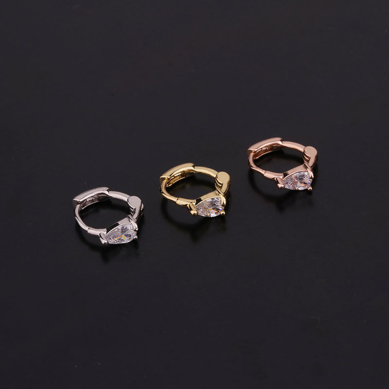 18K Gold Cartilage Small Hoop Earrings for Women - Minimalist Tiny Hoops for Helix, Tragus, Conch Piercing - Dainty Everyday Jewelry for Work, Date Night & Special Occasions