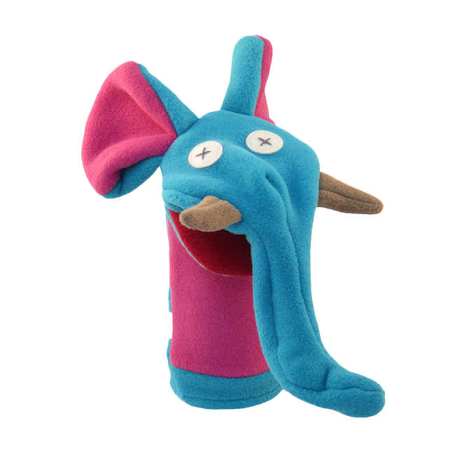 Cute & Cozy Soft Fleece Elephant Hand Puppet - Fun Interactive Toy for Kids, Storytelling, and Early Learning Playtime