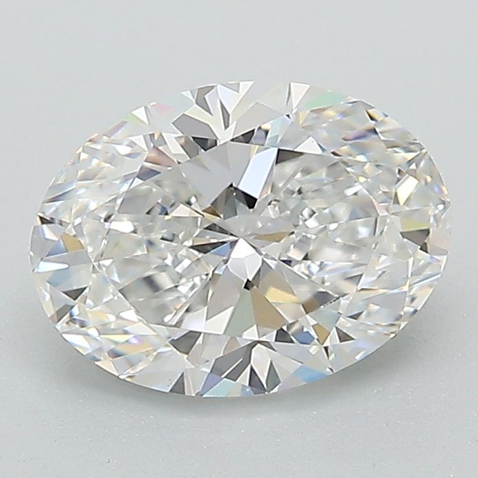 1.5 Carat D Color VVS2 Clarity Oval Lab-Grown Diamond for Engagement Rings & Fine Jewelry