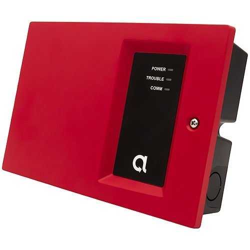 Alula BAT FIRE ATT Universal 5G Ready Fire Alarm Communicator for Home Security - Compatible with AT&T Network | Ideal for Smart Homes & Business Fire Protection Systems