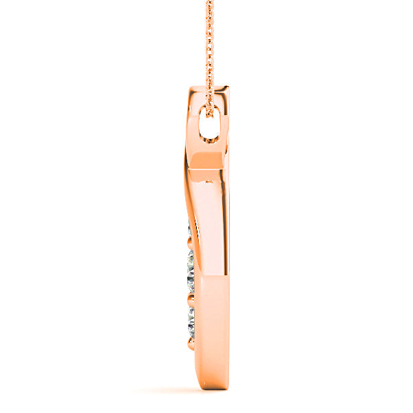 0.50 Carat Round Diamond Three Stone Pendant Necklace - Elegant Jewelry Gift for Anniversary, Wedding & Special Occasions