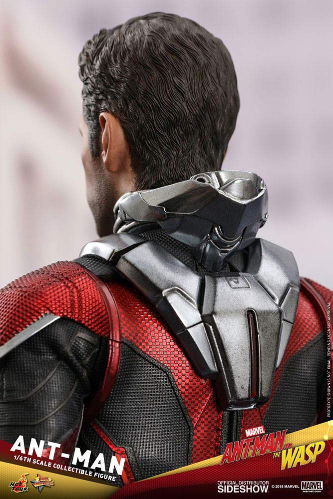 Hot Toys 1:6 Scale Ant-Man Action Figure - Movie Masterpiece Series Collectible for Marvel Fans & Display