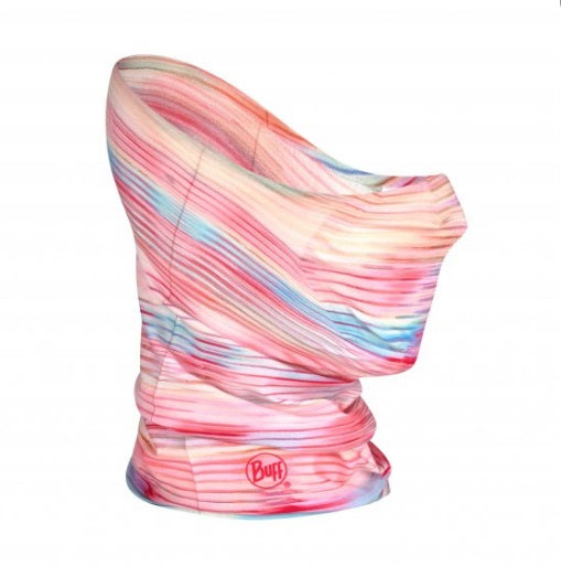 BUFF Kids Filter Tube - Salmon Color UV Sun Protection for Outdoor Activities, Hiking, and Sports