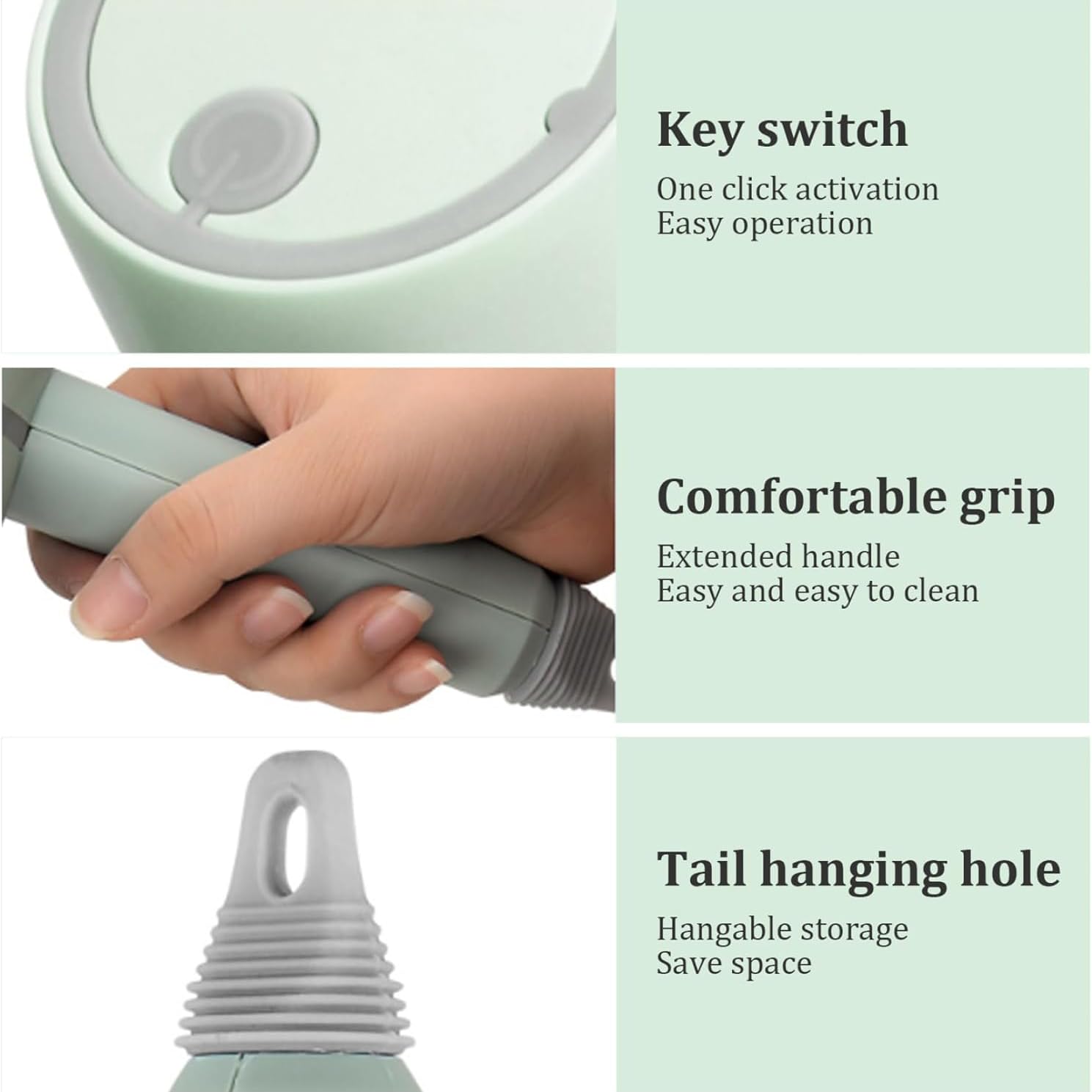 **Dish Buddy Electric Scrubber - Wireless Rechargeable 360° Rotating Cleaning Brush with 6 Replaceable Brush Heads (Green) - Perfect for Kitchen, Bathroom, Tiles & Grout Cleaning**