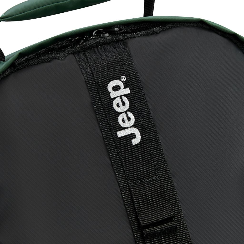 Jeep 15.6 Inch Laptop Backpack - Durable Water-Resistant Green Computer Bag for Men & Women - Perfect for Work, School, Travel & Outdoor Adventures