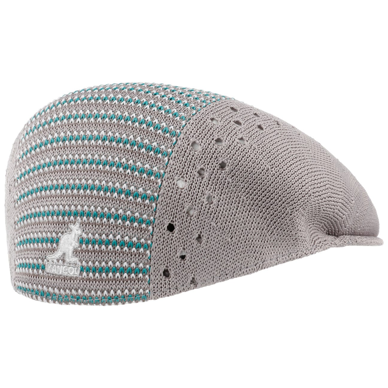 Kangol Preppy Vent 504 Flat Cap - Classic Cotton Baseball Hat for Men & Women - Perfect for Casual Wear, Outdoor Activities & Fashion Accessories