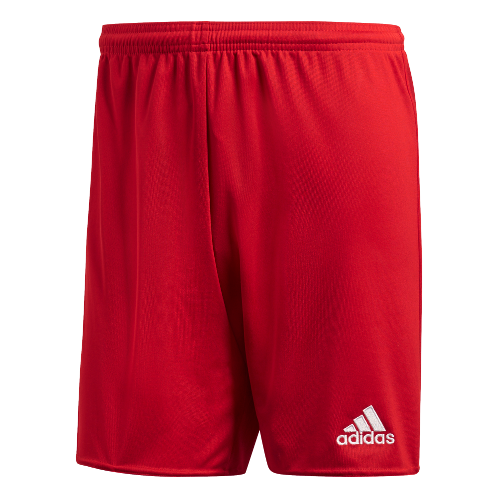 Adidas Youth Parma 16 Soccer Shorts - Red/White - Comfortable Athletic Shorts for Boys - Perfect for Soccer Practice, Training & Casual Wear