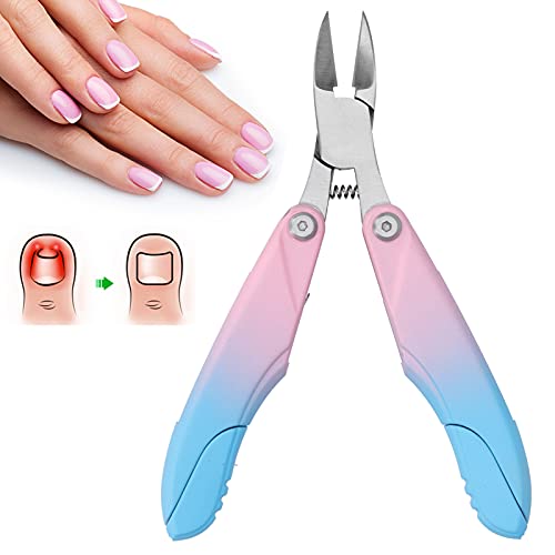 Professional Toe Nail Clipper Set - Multi-Functional Pedicure Kit with Arch & Ingrown Nail Pliers - Manicure & Pedicure Tools for Paronychia Care (Blue) - Perfect for Home Nail Care, Salon Use & Travel Essentials