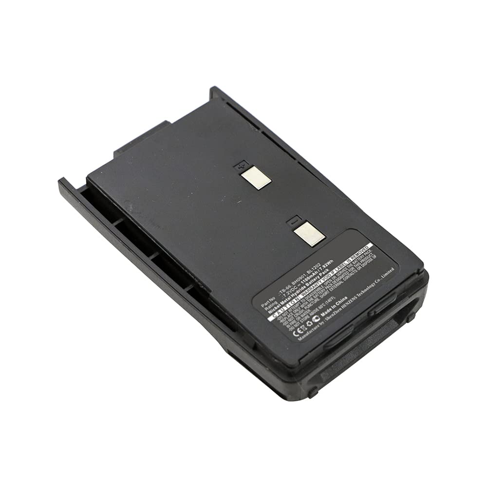 Synergy Digital 2-Way Radio Batteries - 4 Pack Ni-MH 7.2V 1100mAh Replacement for HYT BL1202 & TB-66 - Perfect for Business Communication, Construction Sites, and Outdoor Adventures
