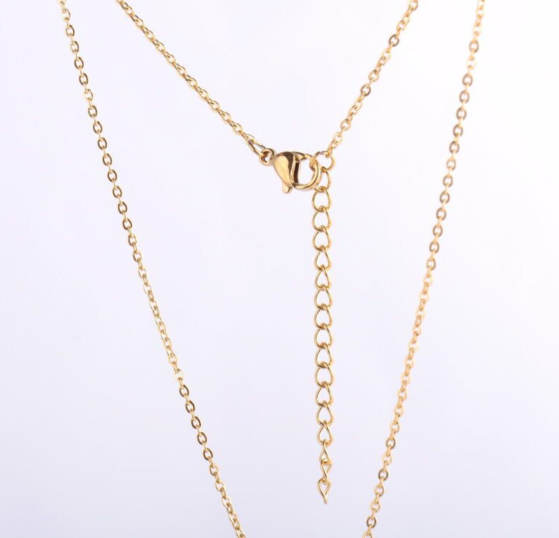 Personalized Initial Necklace - A to Z Alphabet Letter Charm Necklace for Women, Custom Name Jewelry Gift for Her | Perfect for Birthdays, Anniversaries, and Everyday Wear