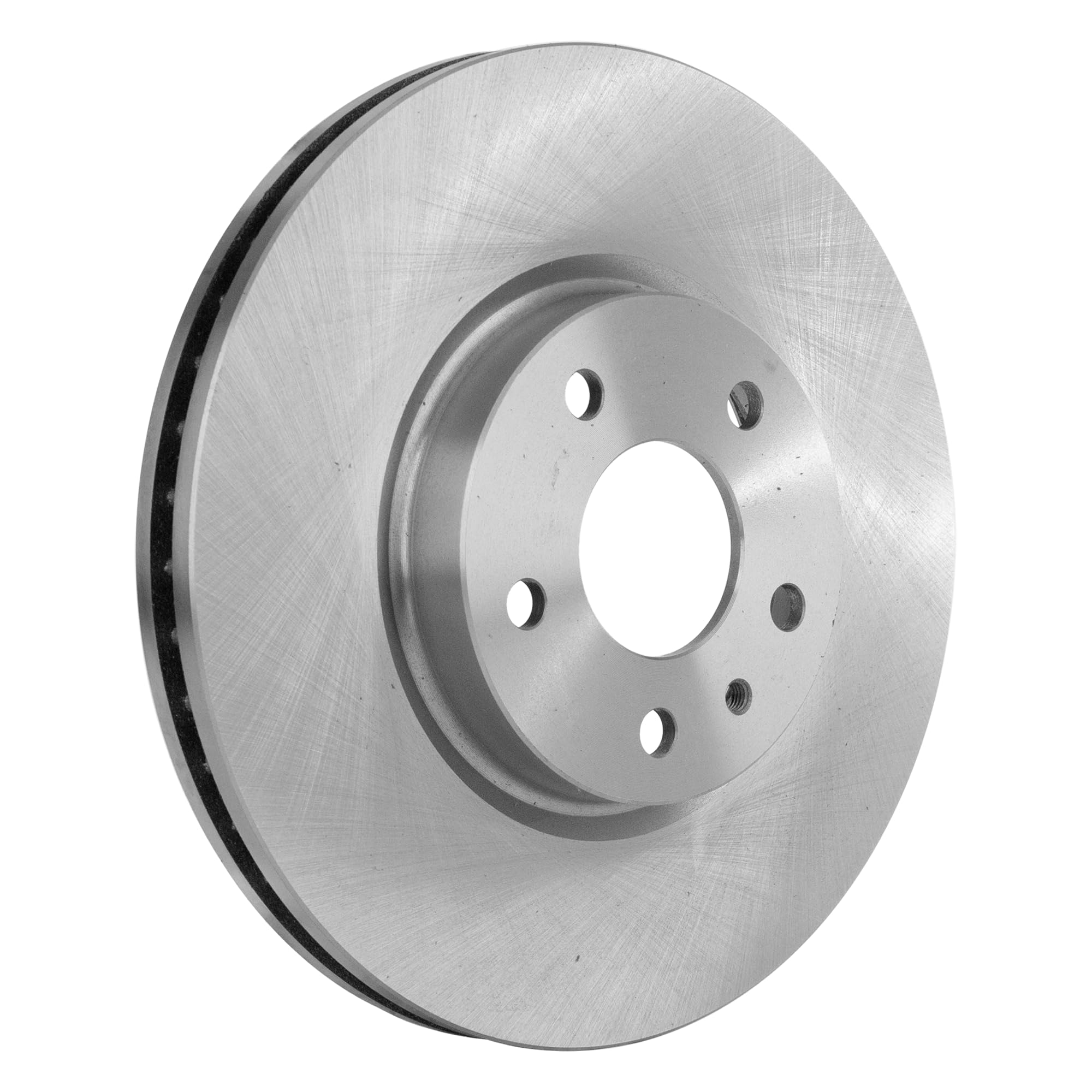 High-Performance Front Brake Disc and Pad Kit for 2013-2020 Ford Fusion & 2013-2016 Lincoln MKZ - Natural Cast Iron - Perfect for City Driving and Highway Commuting