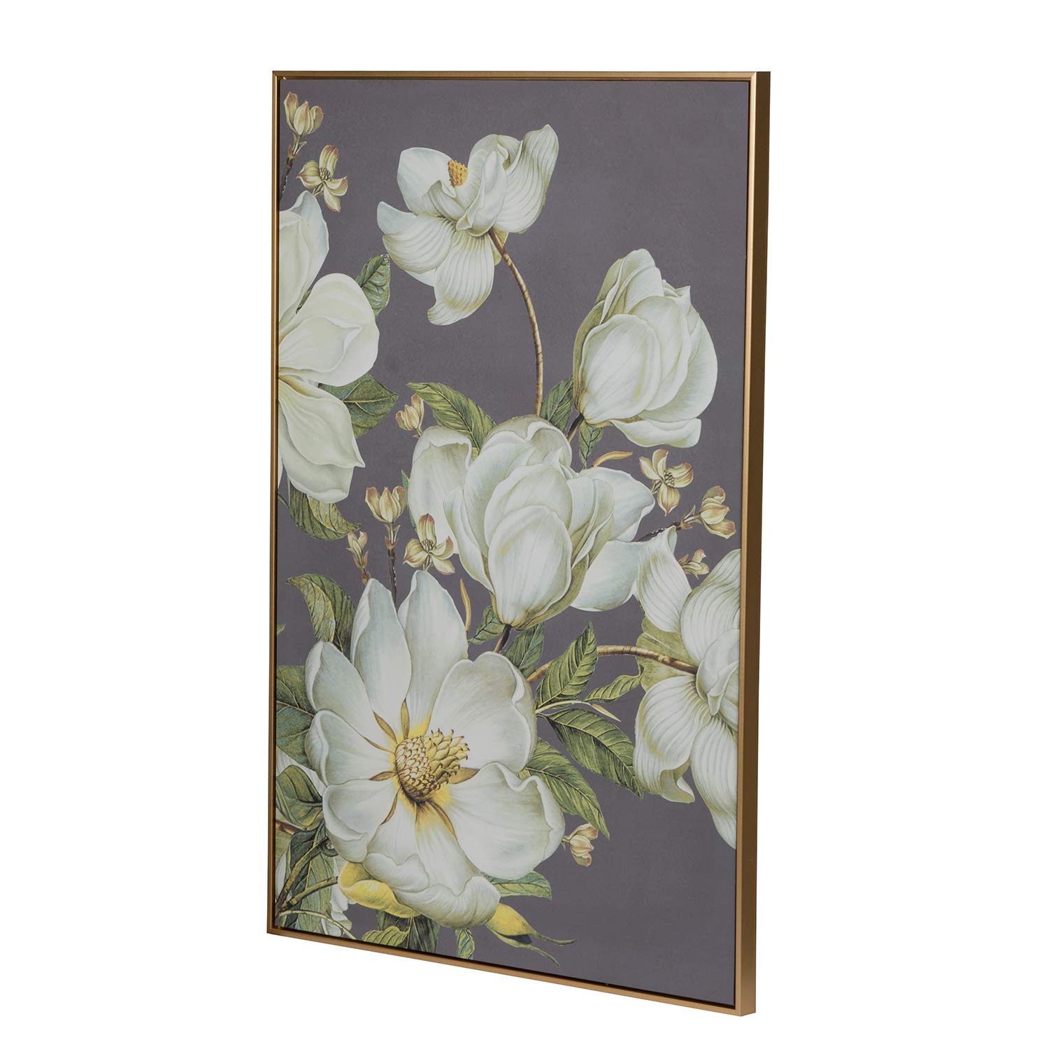 A&B Home Floral Canvas Wall Art - 31.5x47 Inch Modern Botanical Wall Decor for Living Room, Bedroom & Office - Perfect for Home Decoration & Interior Design