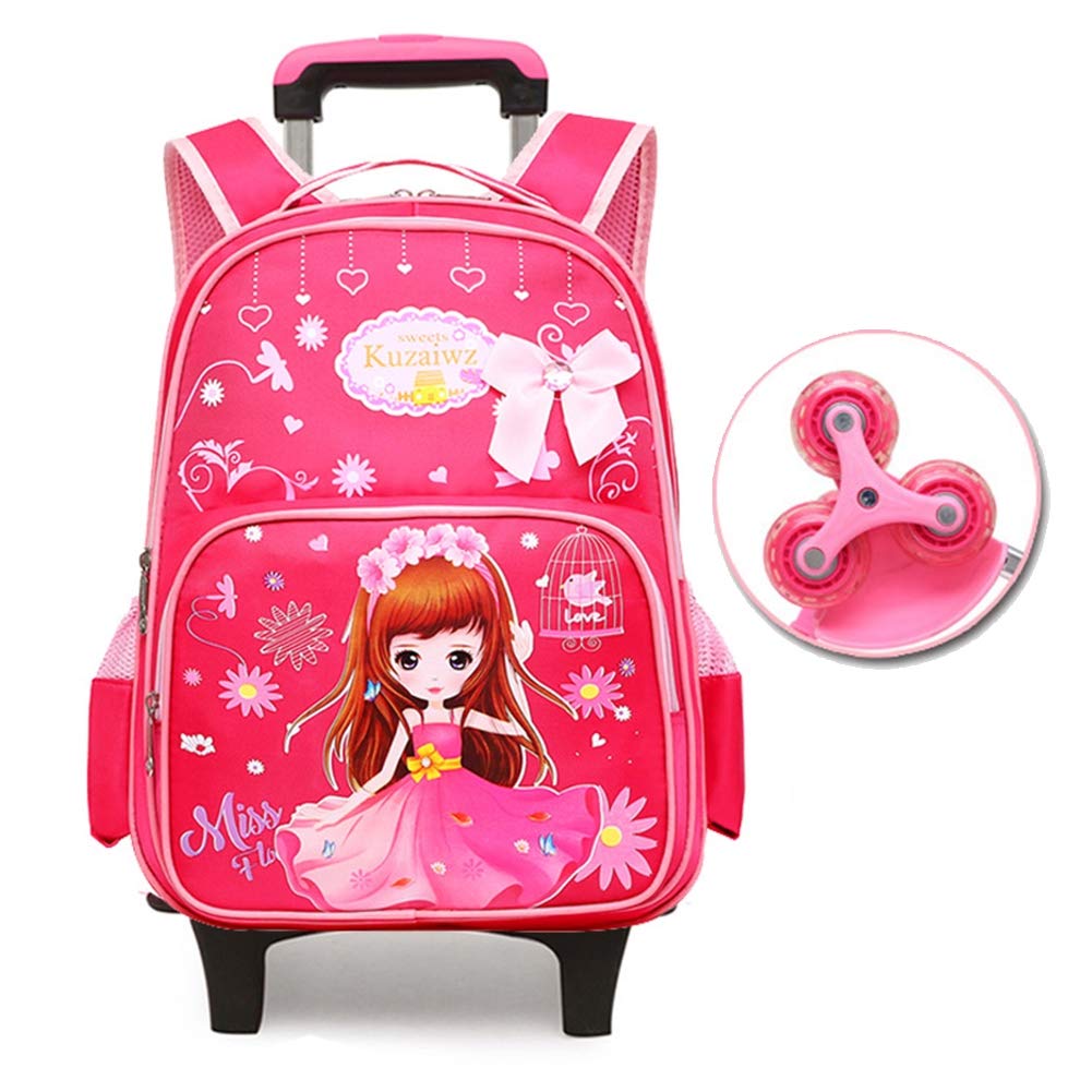Rachael Large Capacity Waterproof Polyester Travel Bag with Shoulder Strap & Wheels - Perfect for Students, Commuters, and Airplane Carry-On Luggage