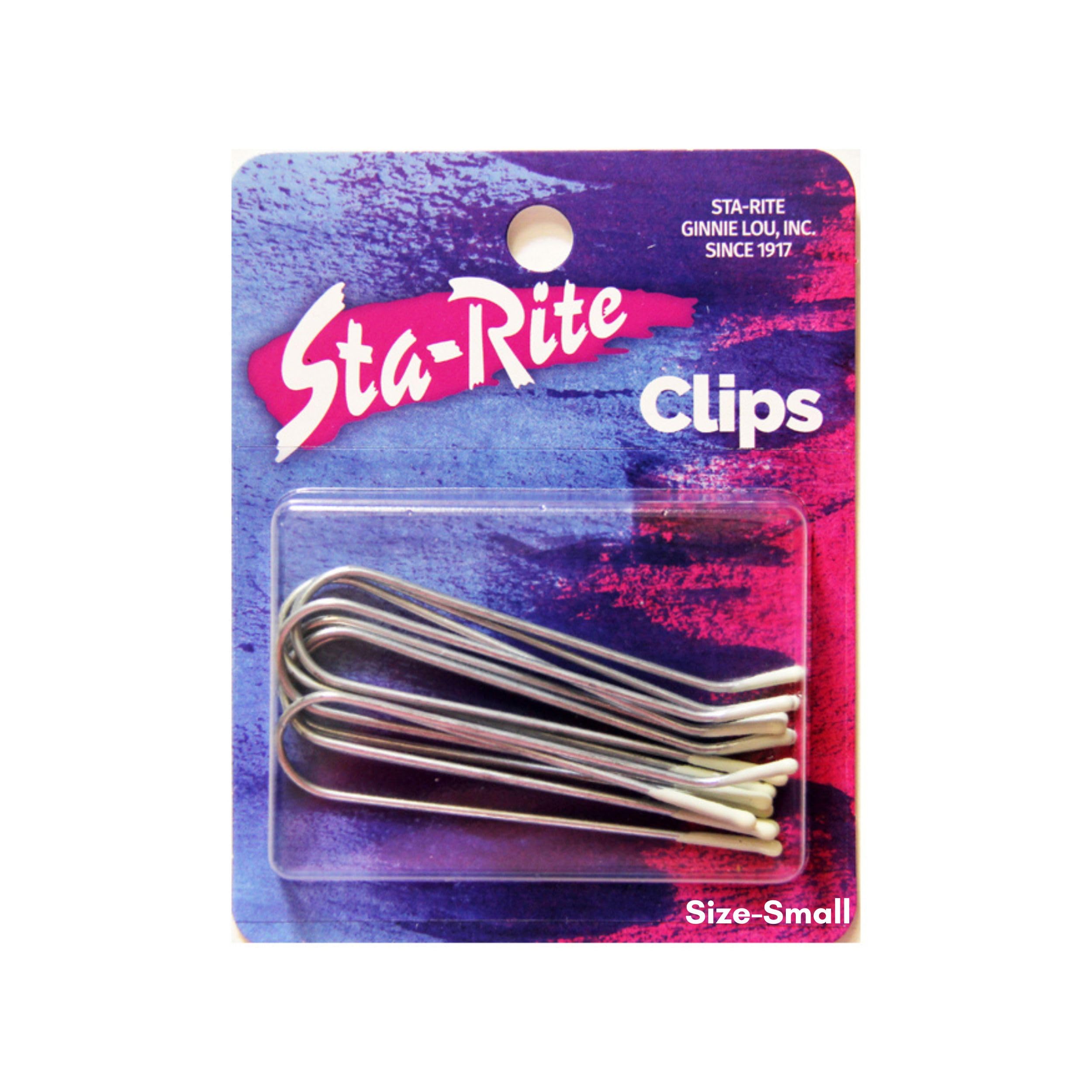 Sta-Rite Small Hot Roller Clips for Electric Hair Rollers & Curlers - 8 Pack Hair Styling Accessories for Salon-Quality Curls at Home | Perfect for Daily Styling, Special Occasions & Professional Use
