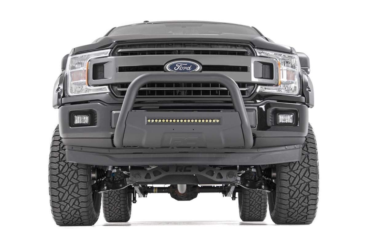 Rough Country Black LED Bull Bar with 20
