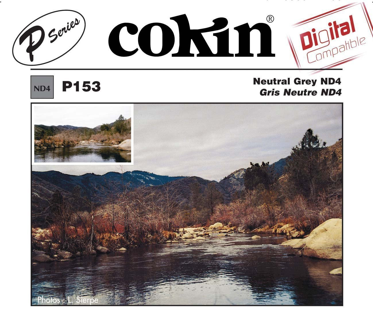 Cokin P Series Grey Neutral Density ND4 Filter (2 Stops) – Professional Photography & Videography Essential for Landscape, Long Exposure & Bright Light Scenes