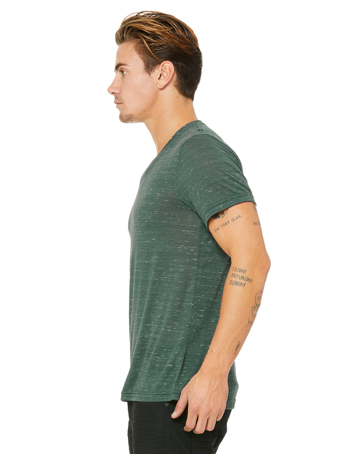 Bella + Canvas 3005 Unisex Jersey Short Sleeve V-Neck T-Shirt - Soft Cotton Tee for Men & Women - Perfect for Casual Wear, Screen Printing, and Everyday Outfits