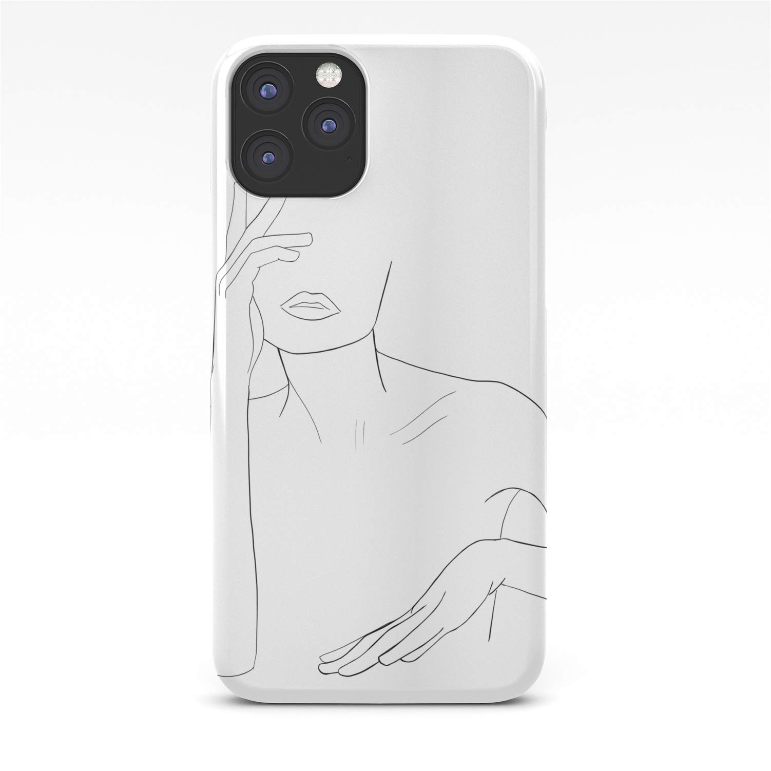 Minimalist Femme Phone Case for Apple iPhone 11 Pro - Ultra Slim Protective Cover - Perfect for Everyday Use, Work & Travel