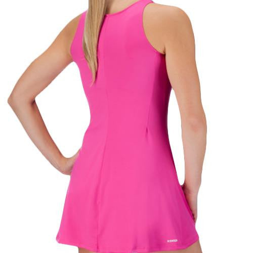 K Swiss Women's Sideline Dress - Berry Color, Comfortable & Stylish Spring Dress for Casual Wear, Office & Outdoor Activities