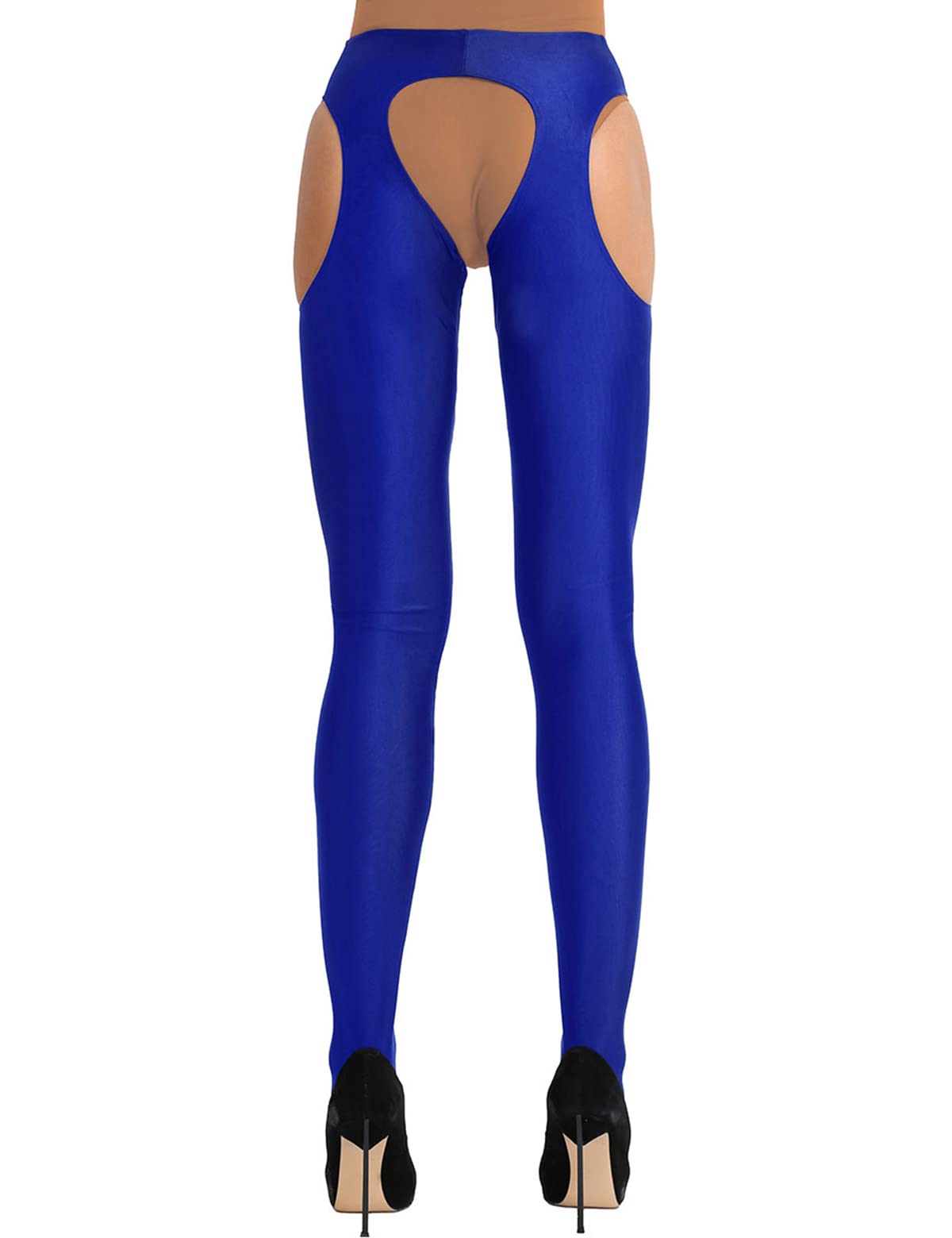 Sexy Hollow Out Stockings for Women - Stretchy Spandex Tights with Suspender & Lace Details - Perfect for Date Nights, Cosplay & Intimate Occasions