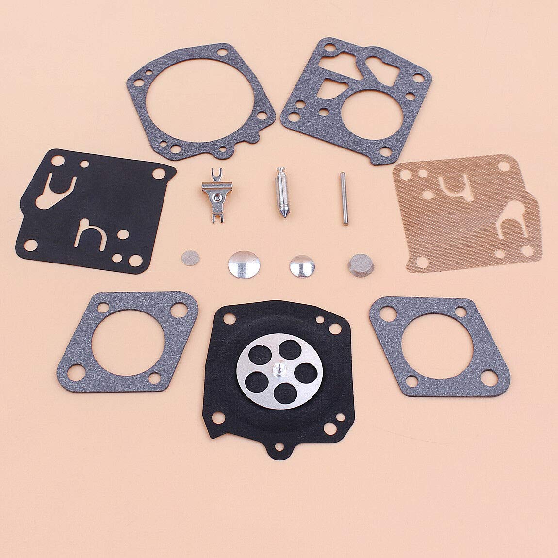 Echo CS-60 CS-900 CS-1200 Chainsaw Carburetor Repair Kit - Tillotson RK-23HS Replacement Parts for Carburetor Maintenance & Performance Enhancement | Perfect for DIY Chainsaw Repair & Engine Tuning