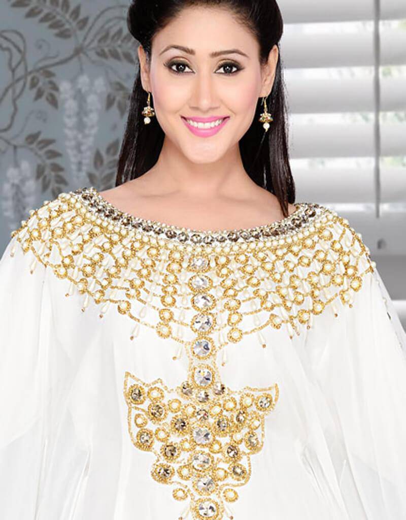 Chic Embroidered Kaftan Dress for Women - Boho Summer Beach Cover Up & Lounge Wear - Perfect for Vacations, Pool Parties, and Relaxing at Home
