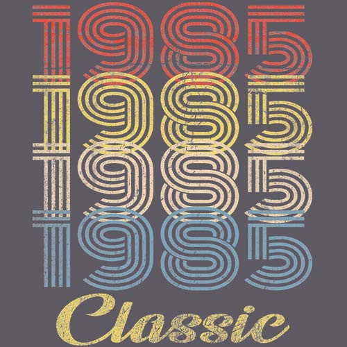 Vintage 1985 Retro 40th Birthday T-Shirt for Men - Classic 40 Year Old Gift Idea - Perfect for 1980s Themed Parties & Milestone Celebrations
