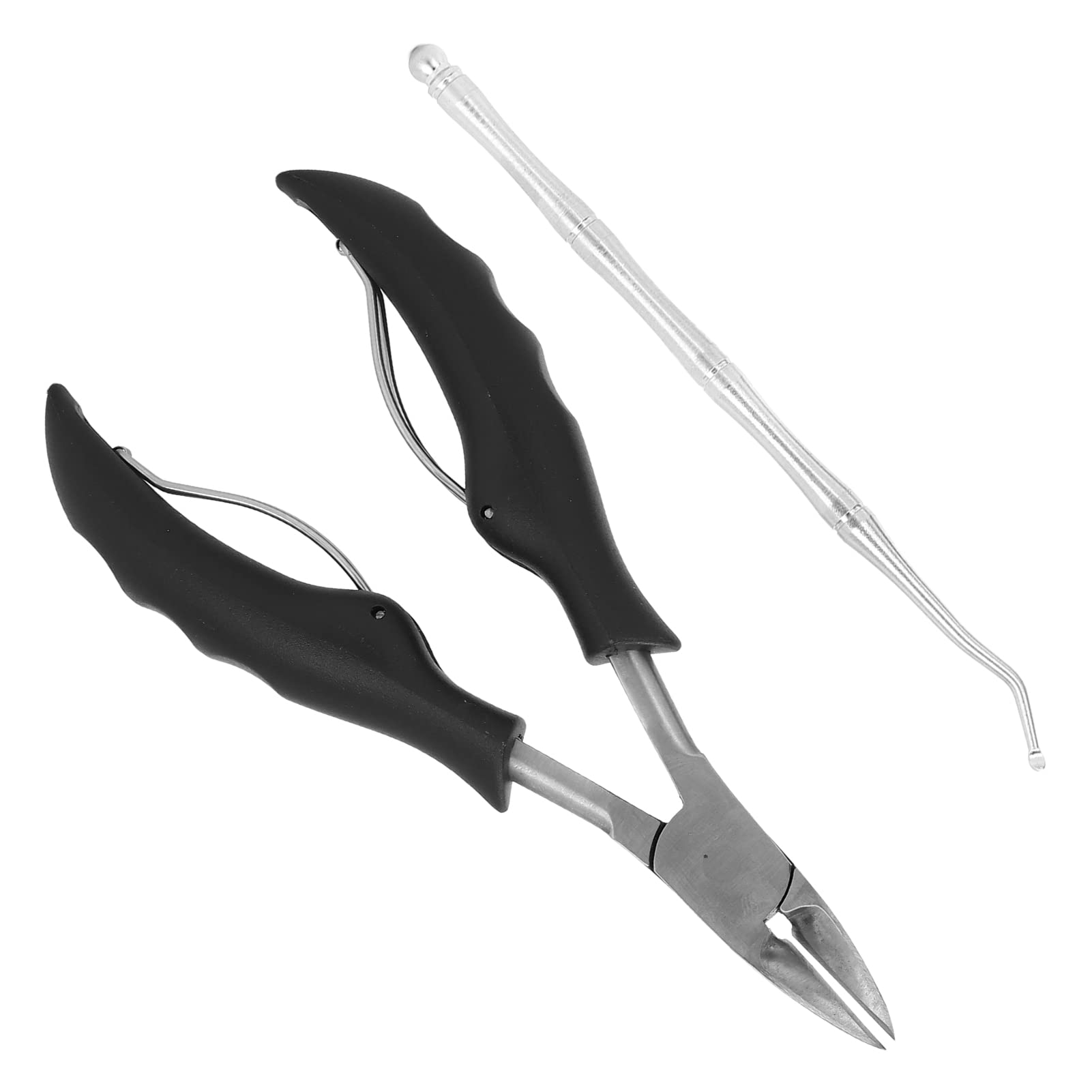 Professional Podiatrist Nail Scissors Set - Olecratic Nail Clippers & Toenail Scissors Kit for Thick & Ingrown Nails - Premium Pedicure & Cuticle Remover Tools for Men & Women - Perfect for Home Pedicures & Professional Nail Care