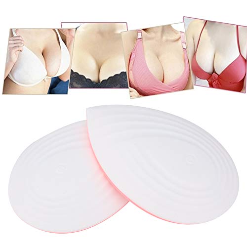 Electric Breast Massager for Enlargement & Lifting - Hot Compress Vibration Stimulator to Enhance & Firm Chest - Anti-Sagging Massage Therapy for Women (White) | Perfect for Postpartum Recovery & Relaxation