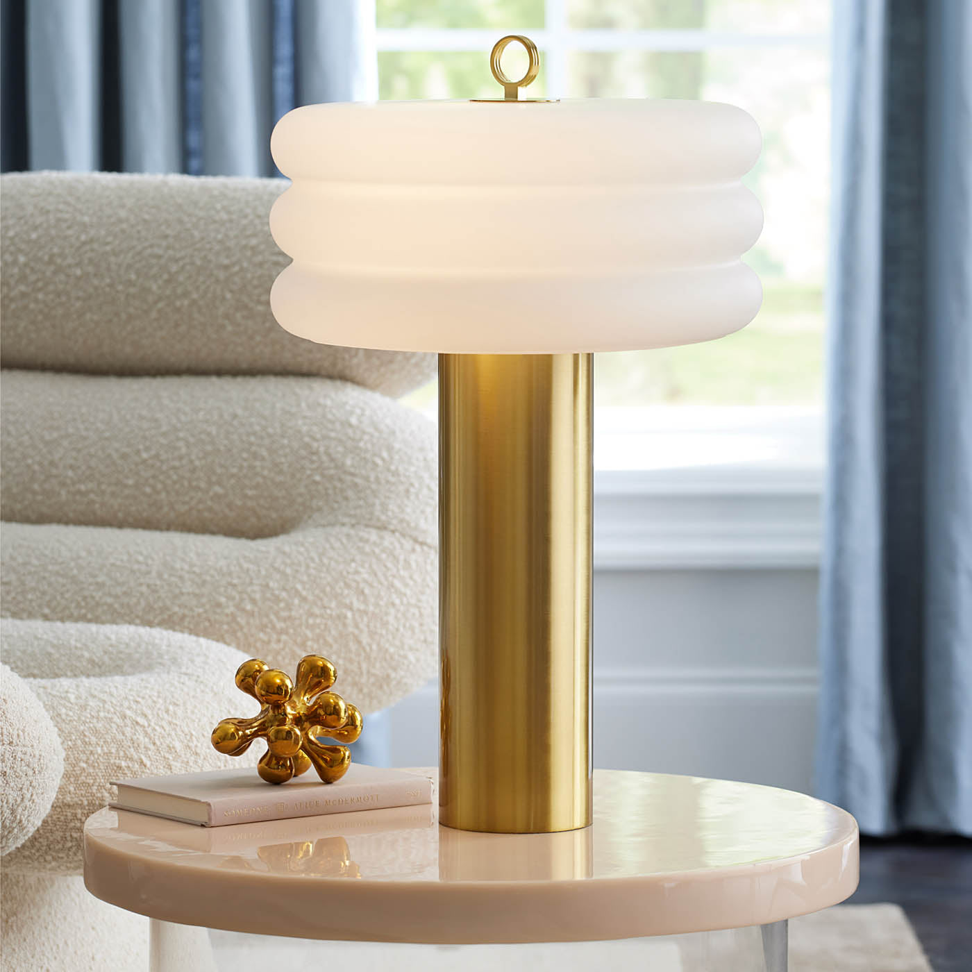 Modern Alphaville Table Lamp - Stylish LED Desk Light for Home & Office - Perfect for Bedroom, Living Room, and Study Room Decor