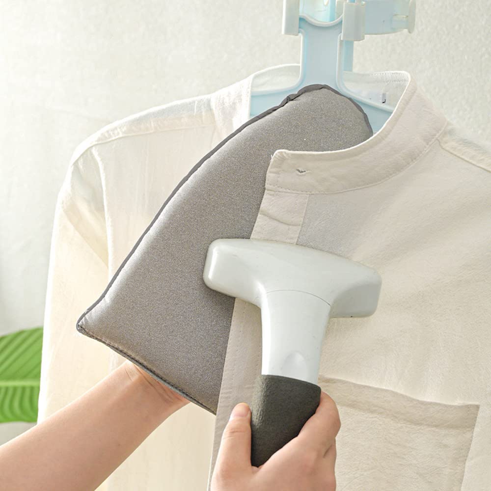 Waterproof Heat Resistant Garment Steamer Gloves - Anti Steam Ironing Mitt for Clothes & Fabric Care | Perfect for Professional Tailors, Home Ironing & DIY Fabric Projects (Gray)
