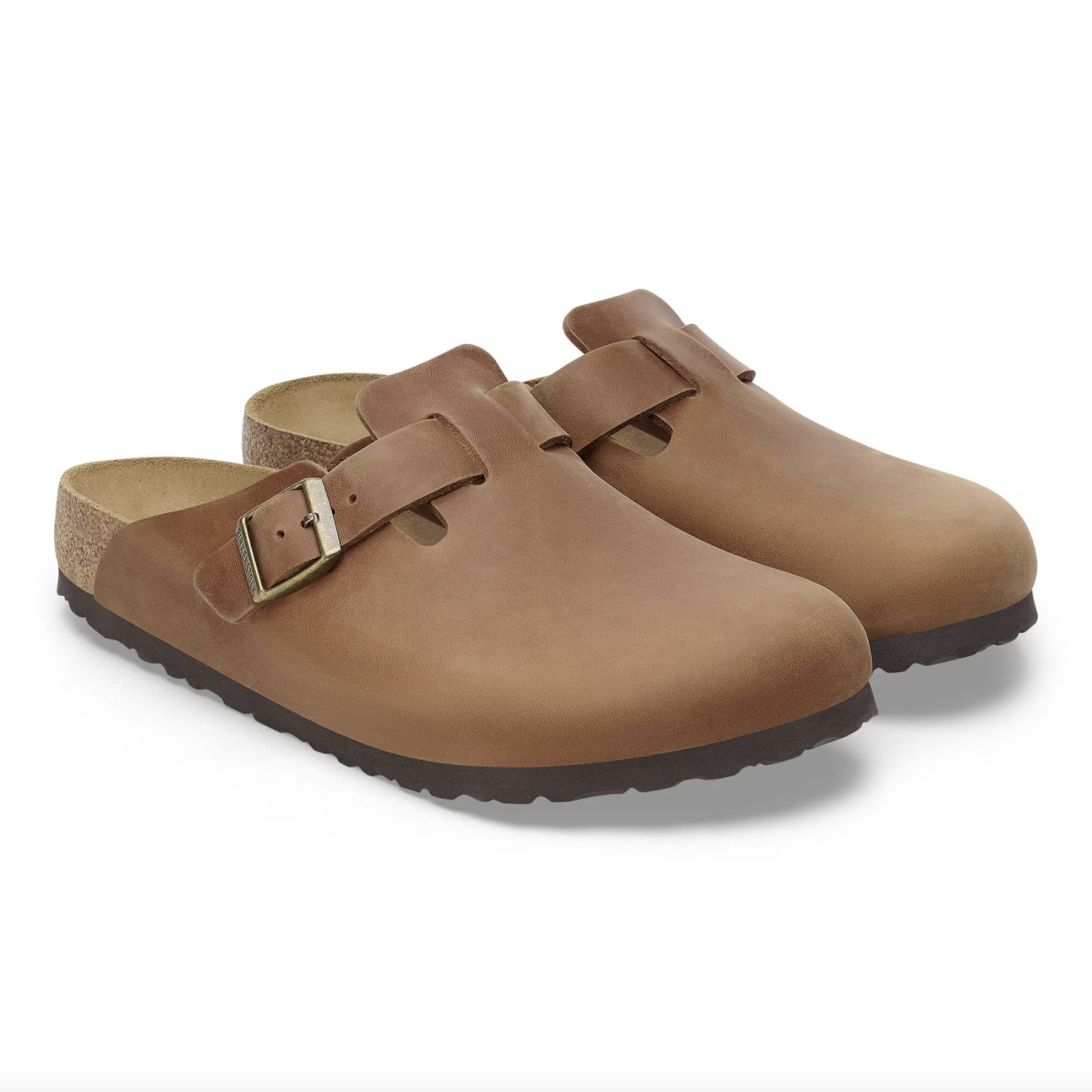 Birkenstock Women's Boston Oiled Leather Clogs - Comfortable Slip-On Shoes for Home, Office & Outdoor Wear