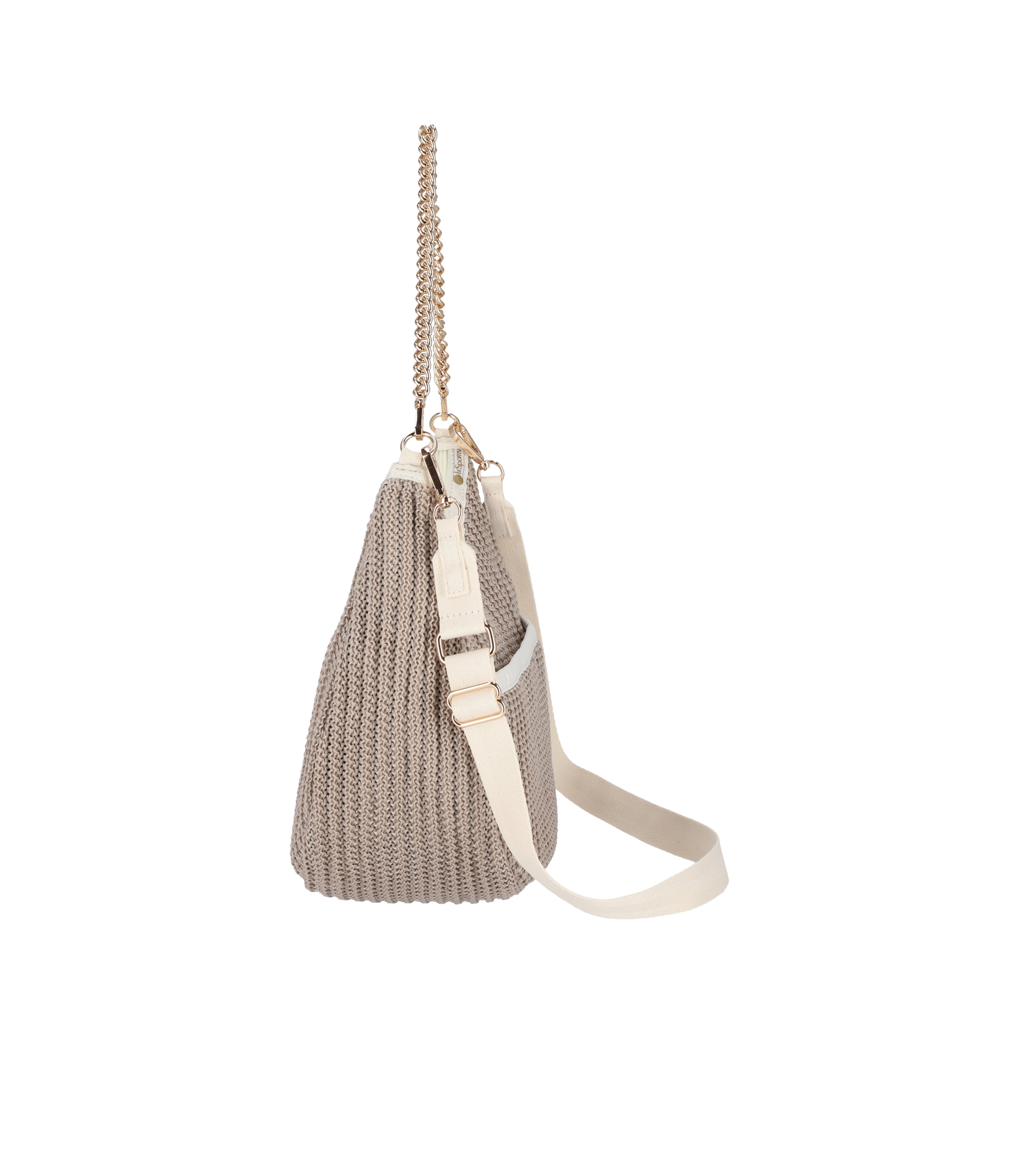 Crochet Chain Hobo Bag - Stylish North/South Shoulder Purse for Women | Perfect for Work, Travel & Everyday Use