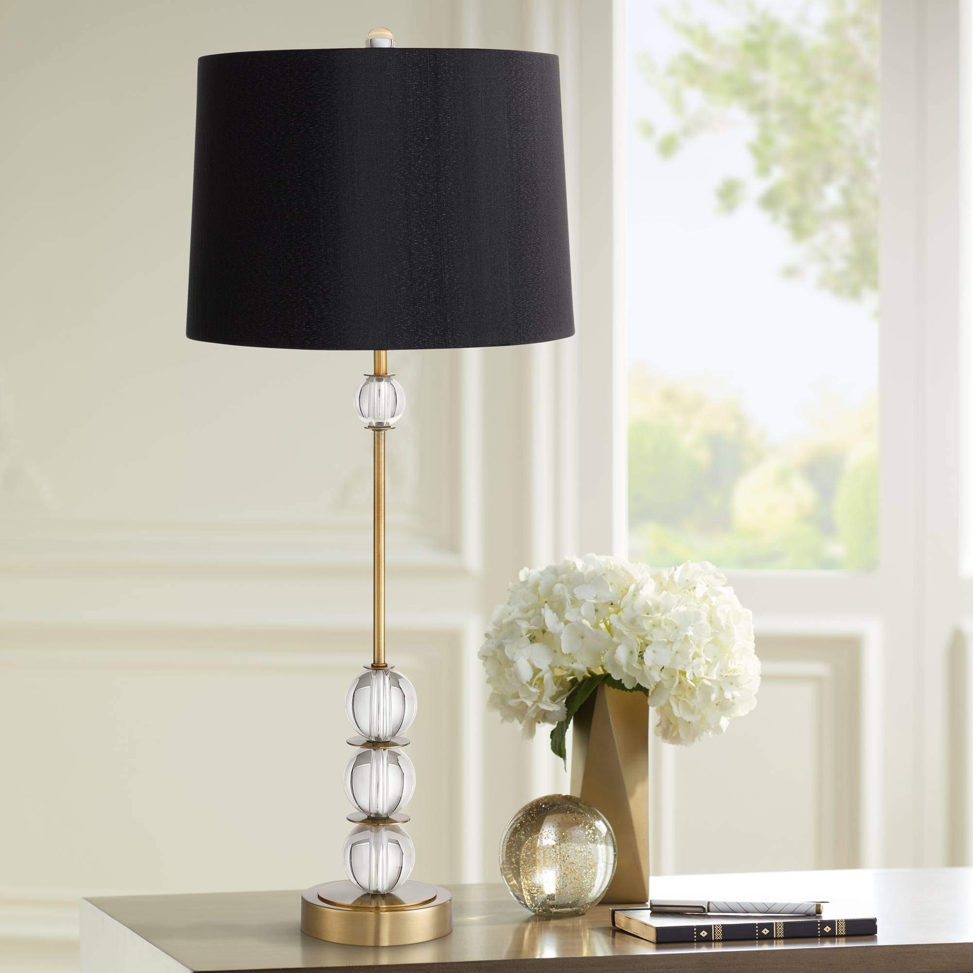 Vienna Full Spectrum Modern Art Deco Buffet Table Lamp - 32.5