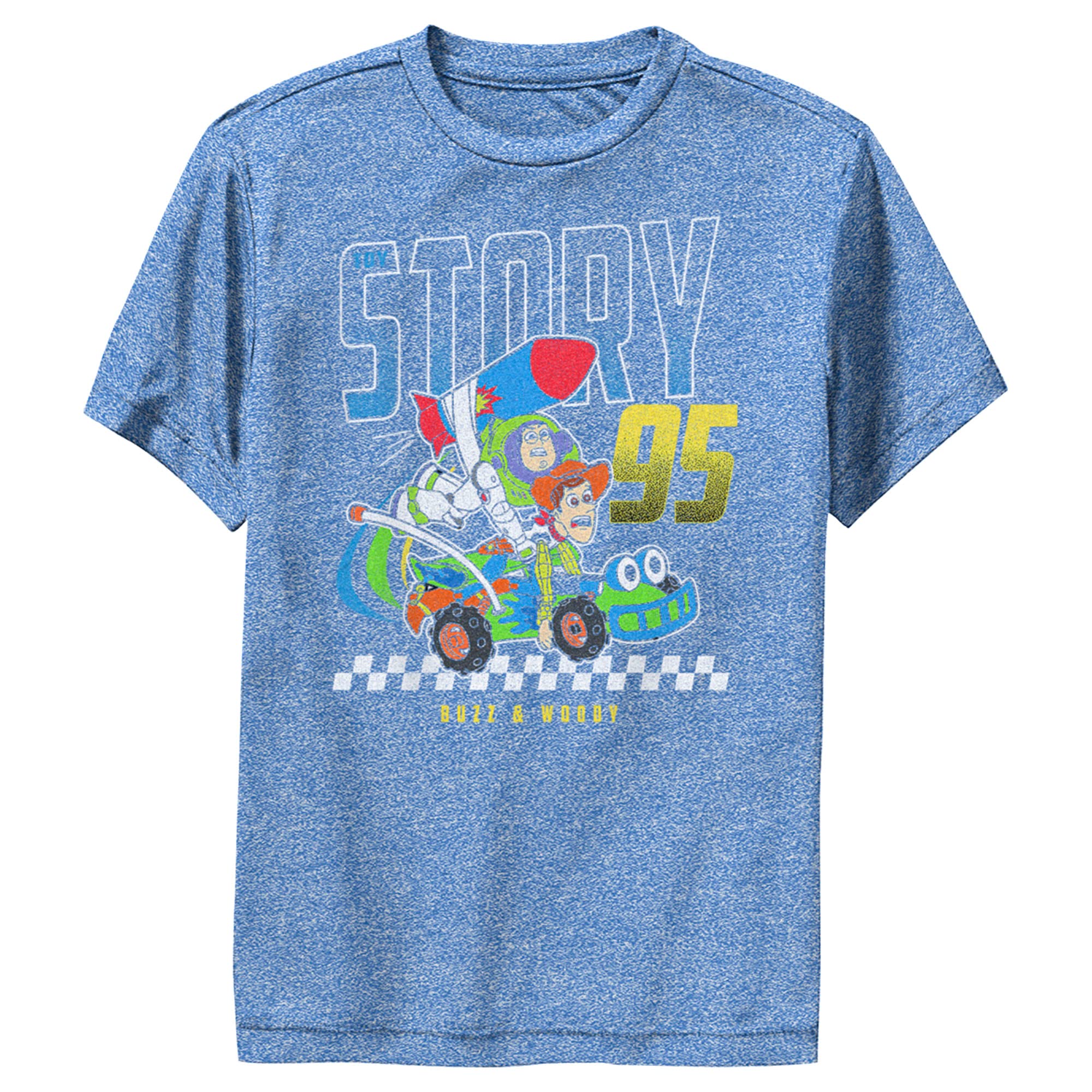 Disney Pixar Kids' Fast RC Car Graphic T-Shirt - Soft Cotton Tee for Boys & Girls - Fun Playtime & Birthday Gift