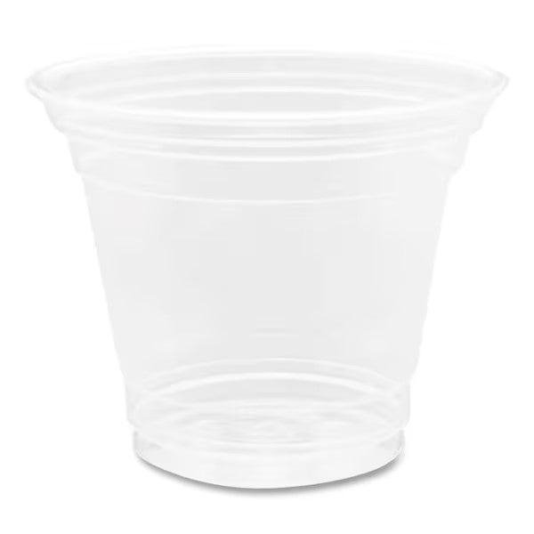 Clear 9 oz PET Plastic Cups - 50 Count Bulk Pack | Perfect for Parties, Picnics, and Office Events
