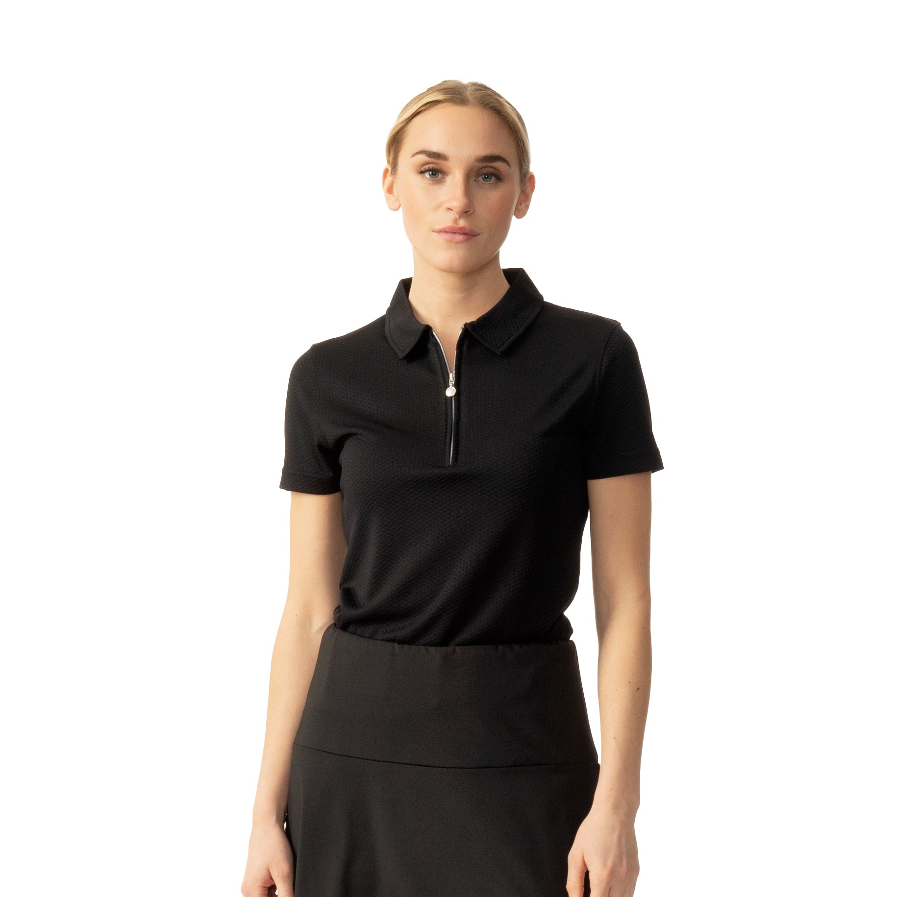 Women's Golf Polo Shirt - Moisture Wicking & UV Protection - Comfortable Athletic Top for Golf, Tennis & Outdoor Sports