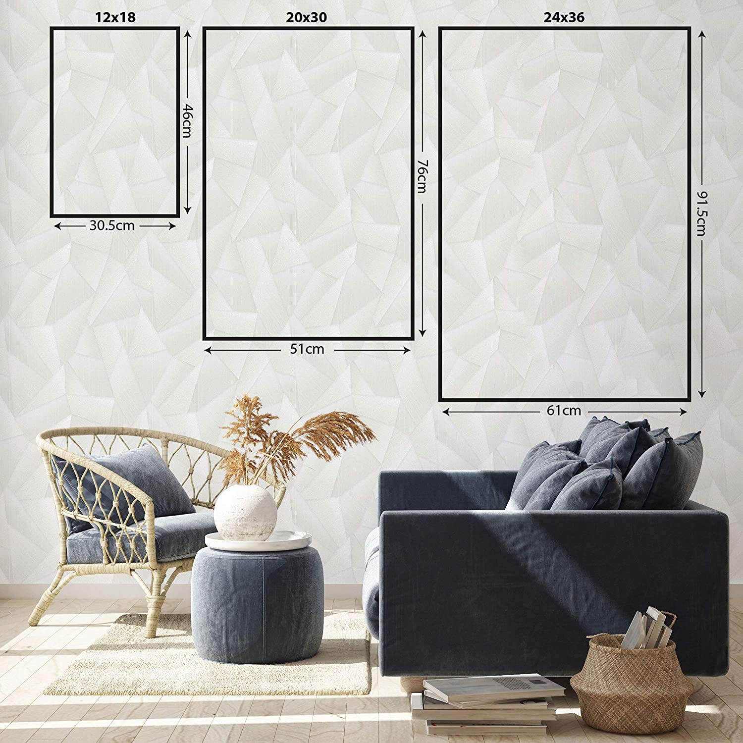 Bird Canvas Prints - Farmhouse Wall Art Decor for Living Room & Bedroom