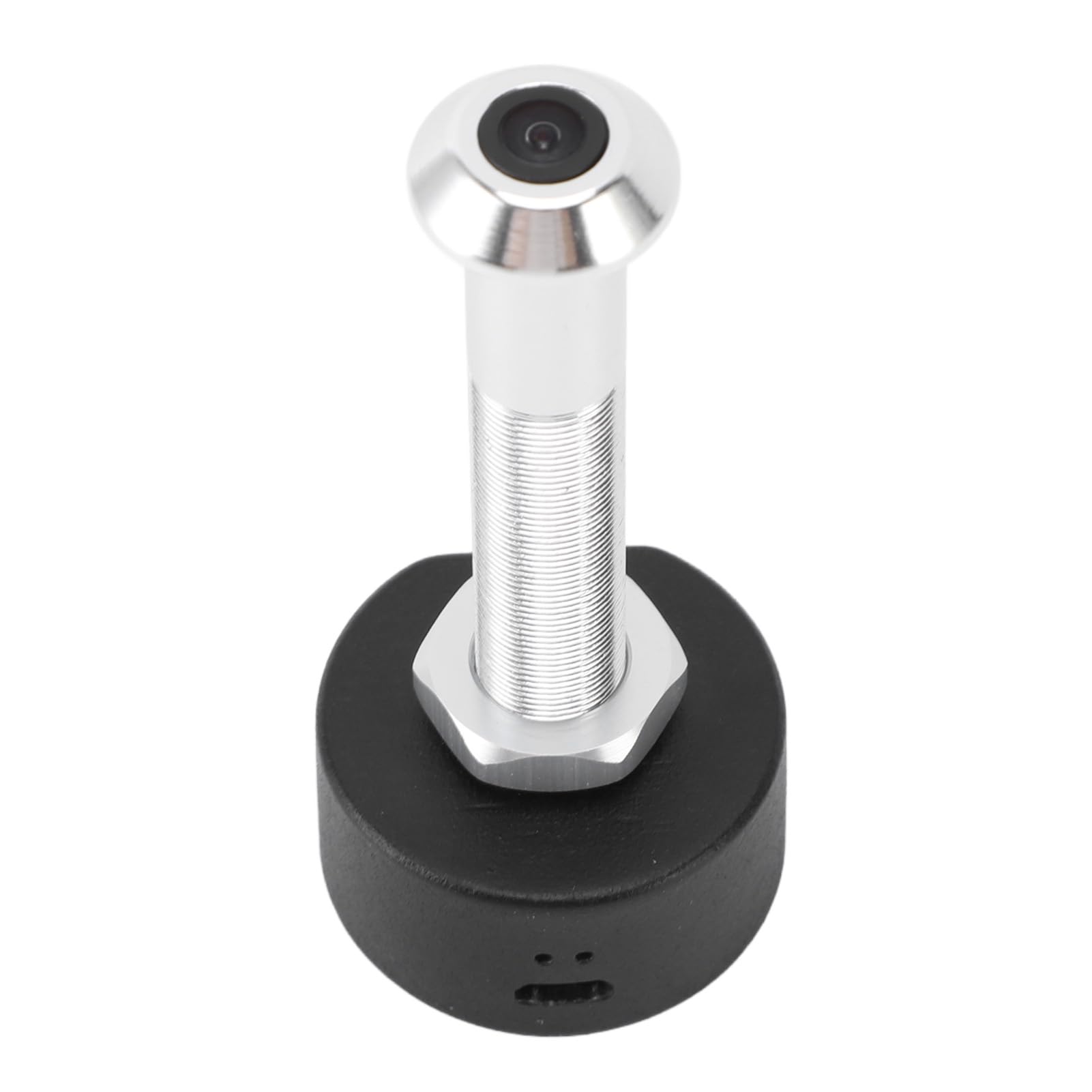 1080P HD Wireless Peephole Camera with Mobile Detection, 170° Wide Angle Lens & Night Vision - Smart Door Viewer with APP for Home Security (Silver) | Perfect for Apartments, Condos & Enhanced Home Safety